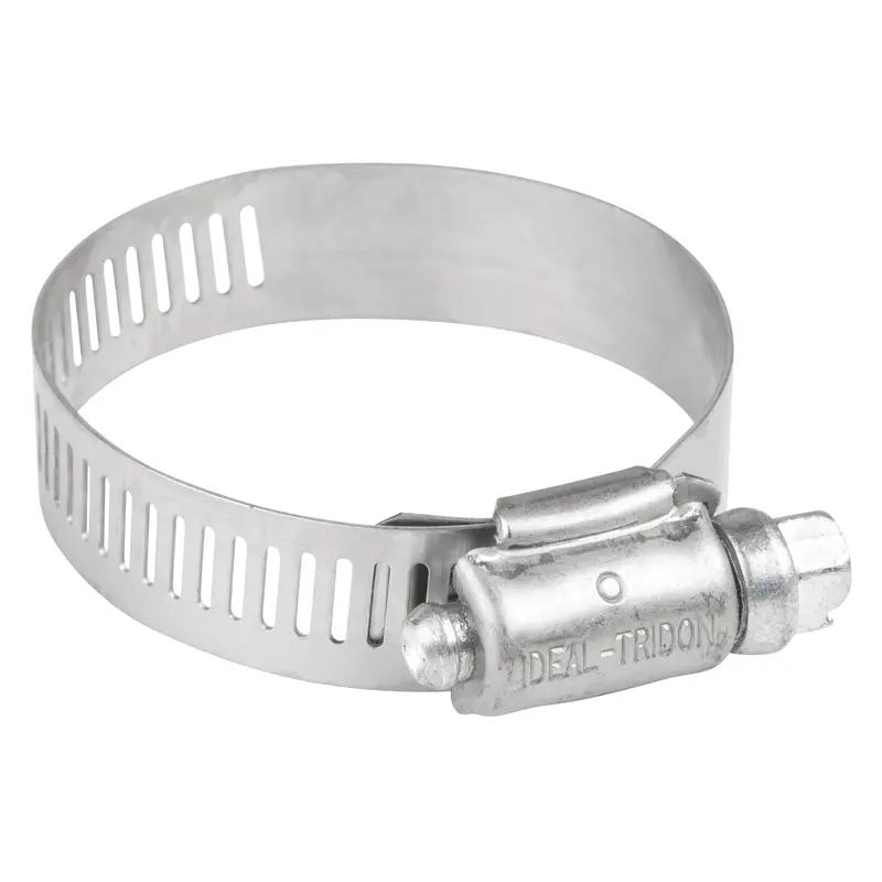 Hose Clamp Ss & Zinc Plated Reusable 1 1/16"-2", Min Dia. 1" 1