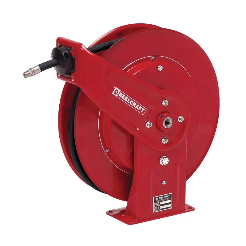 Hose Reel, Air/Water, 1/2" X 50', Single Hose, 300 Psi 1