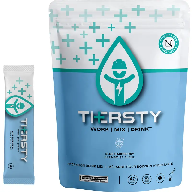Hydration Drink Mix, Single Serve, Blue Raspberry 1