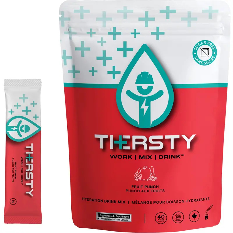 Hydration Drink Mix, Single Serve, Fruit Punch 1