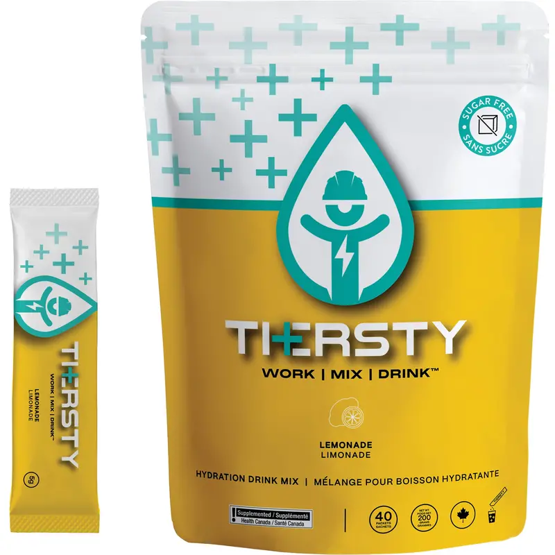 Hydration Drink Mix, Single Serve, Lemonade 1
