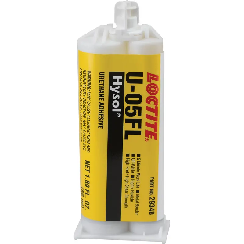 Hysol™ U-05Fl Urethane Adhesive, Two-Part, Dual Cartridge, 90 G., Off-White 1