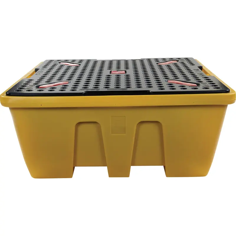 Ibc Spill Pallet, 333 Us Gal. Spill Capacity, 66" X 66" X 27.5" 1