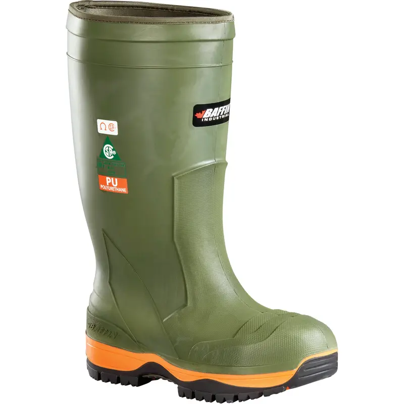 Ice Bear Winter Safety Boots, Polyurethane, Puncture Resistant Sole, Size 10 1