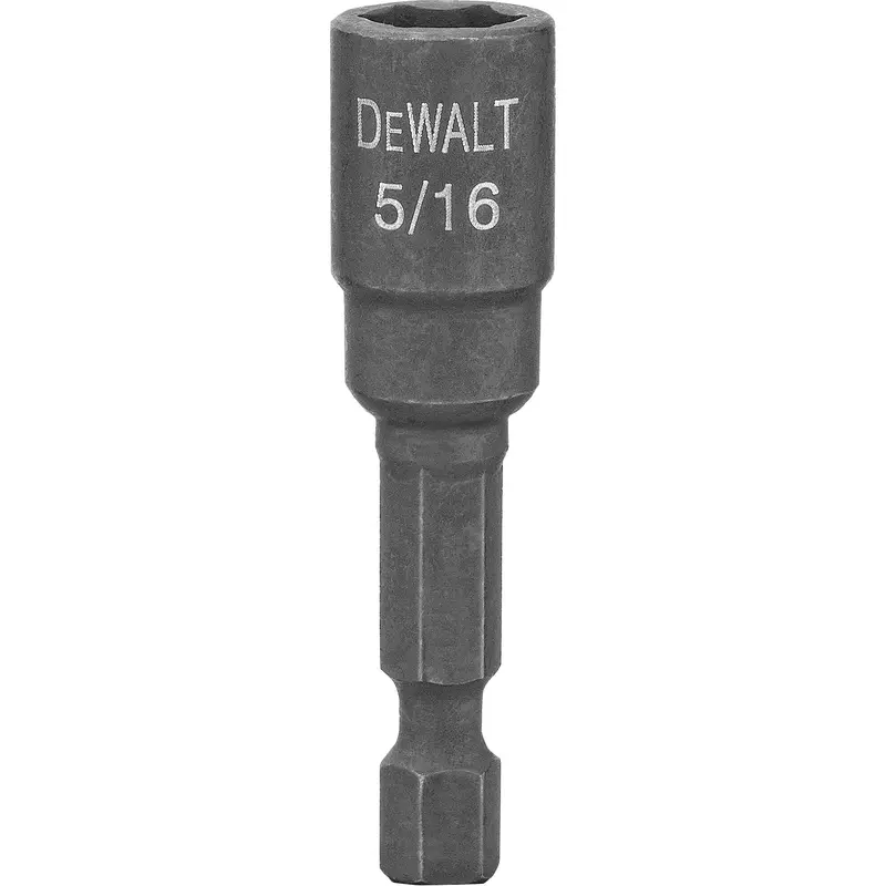 Impact Ready Magnetic Nut Driver, Hex, 5/16" Drive Size, 1-7/8" Length 1