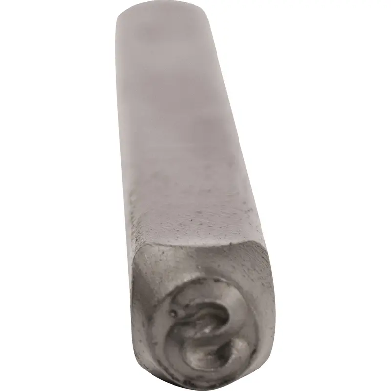 Individual Standard General Purpose Steel Hand Stamp Pieces, S, 1/4" 1