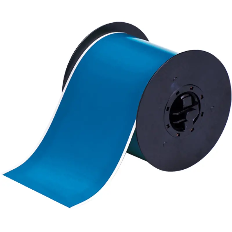 Indoor/Outdoor B-595 Tape, Vinyl, Blue, 4" Width 1