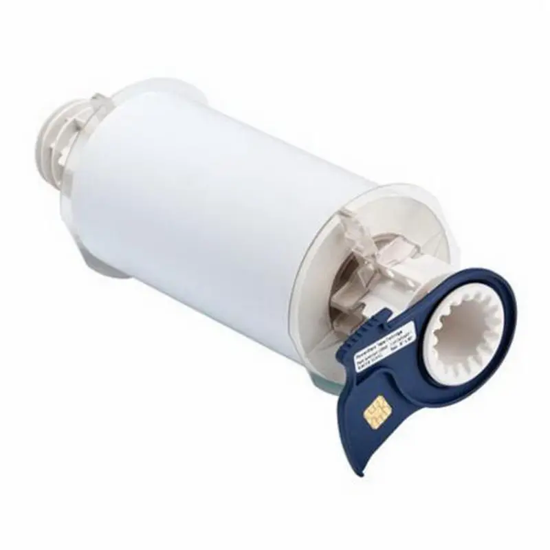 Indoor-Outdoor Label Printer Tape, Vinyl, White, 6" Width 1