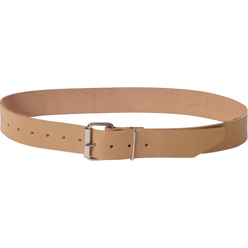 Industrial Belt, Leather, Beige 1