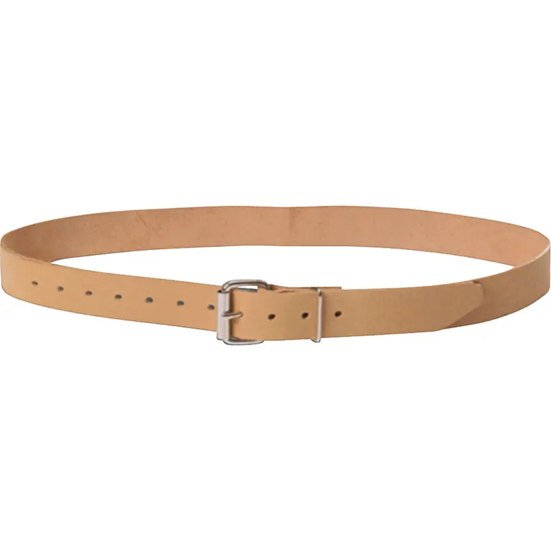 Industrial Belt, Leather, Beige 1