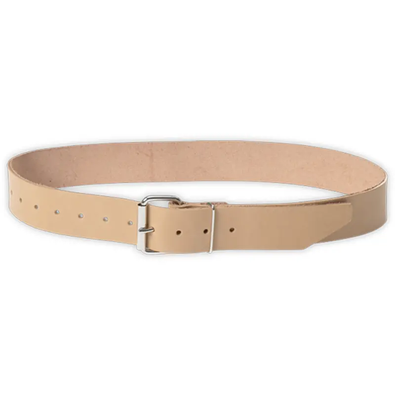 Industrial Belt, Leather, Beige 1