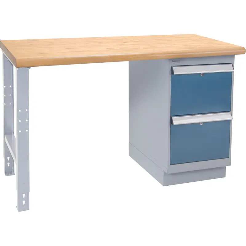 Industrial-Duty Workbench, 1000 Lbs Cap., 60" W X 30" D, 34" H 1