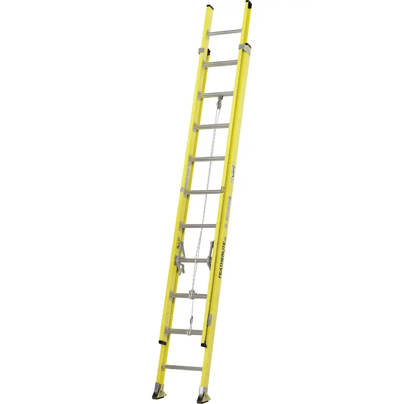 Industrial Extra Heavy-Duty Extension Ladders (9200 Series), 375 Lbs. Cap., 21' H, Grade 1Aa 1