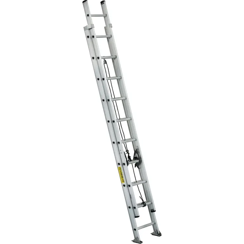 Industrial Heavy-Duty Extension Ladders (3200D Series), 300 Lbs. Cap., 17' H, Grade 1A 1