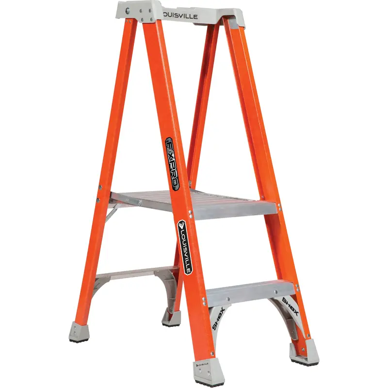 Industrial Heavy-Duty Pro Platform Stepladders (Fxp1700 Series), 2', 300 Lbs. Cap. 1