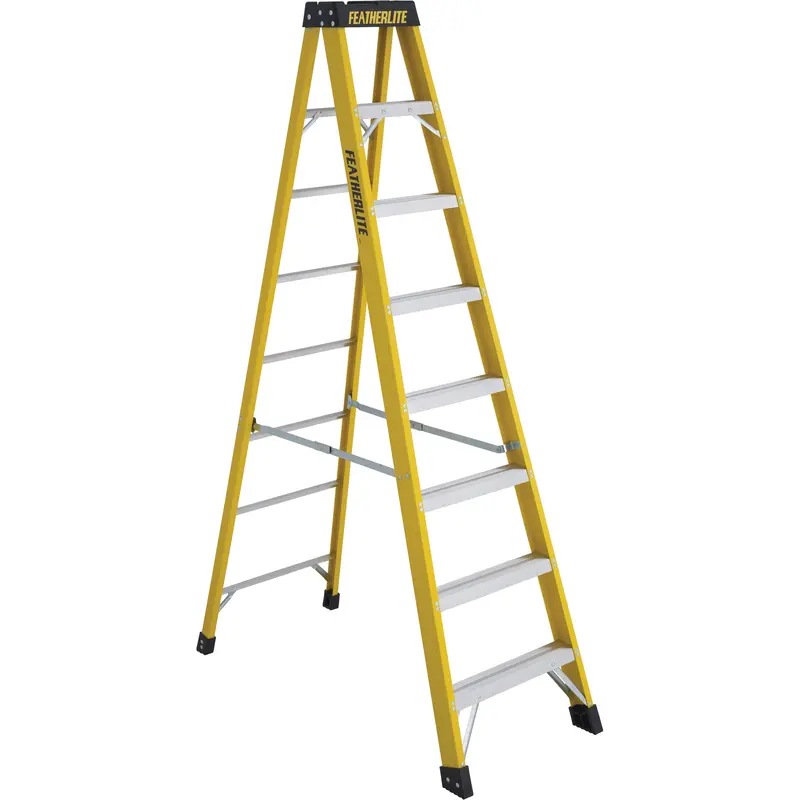 Industrial Heavy-Duty Stepladders (6900 Series), 8', Fibreglass, 300 Lbs. Capacity, Type 1A 1