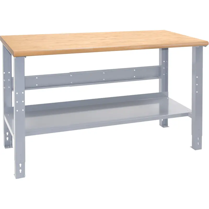Industrial Modular Workbench, 1000 Lbs. Cap., 48" W X 24" D 1