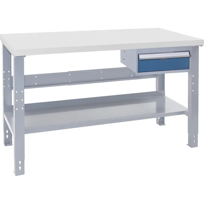 Industrial Modular Workbench, 48" W X 24" D X 1000 Lbs. Capacity 1