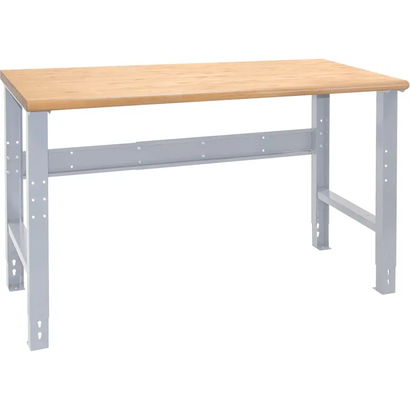 Industrial Modular Workbench, Top & Legs Only, 1000 Lbs. Cap., 48" W X 24" D 1