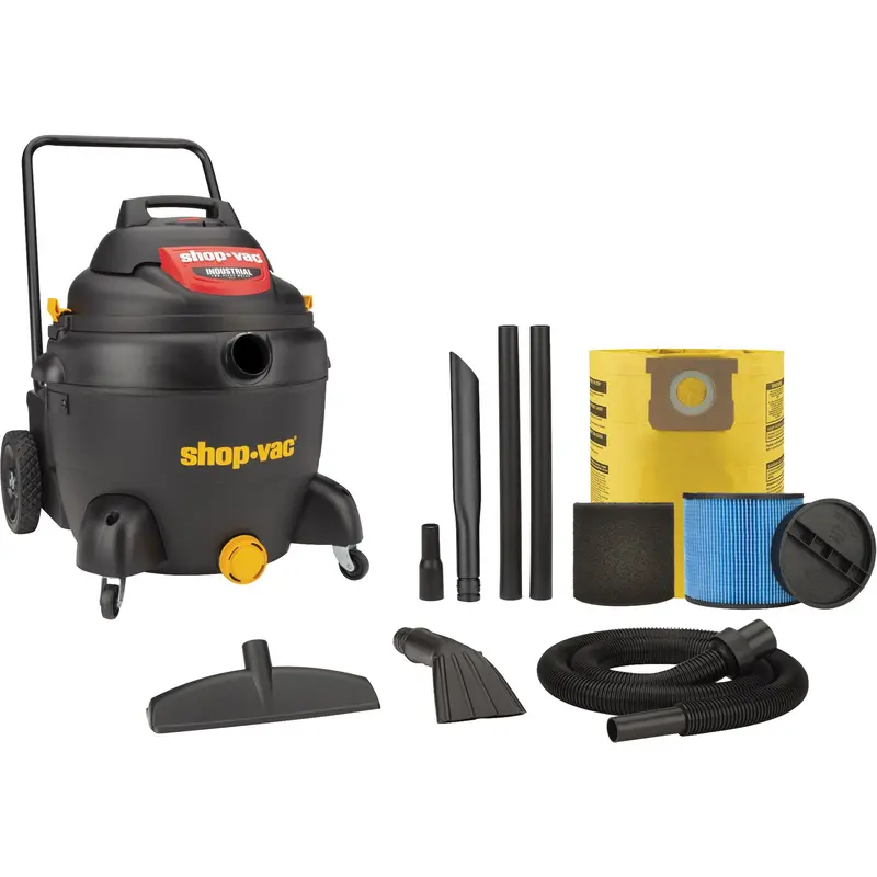 Industrial Vacuum, Wet-Dry, 3 Hp, 16 Us Gal. (60.6 Litres) 1
