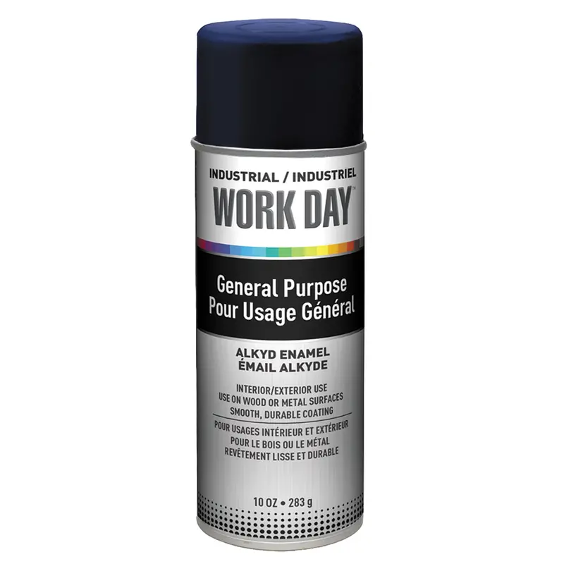 Industrial Work Day™ Paint, Blue, Gloss, 10 Oz., Aerosol Can 1