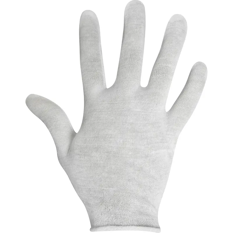Inspection Gloves, Cotton, Unhemmed Cuff, Ladies 1