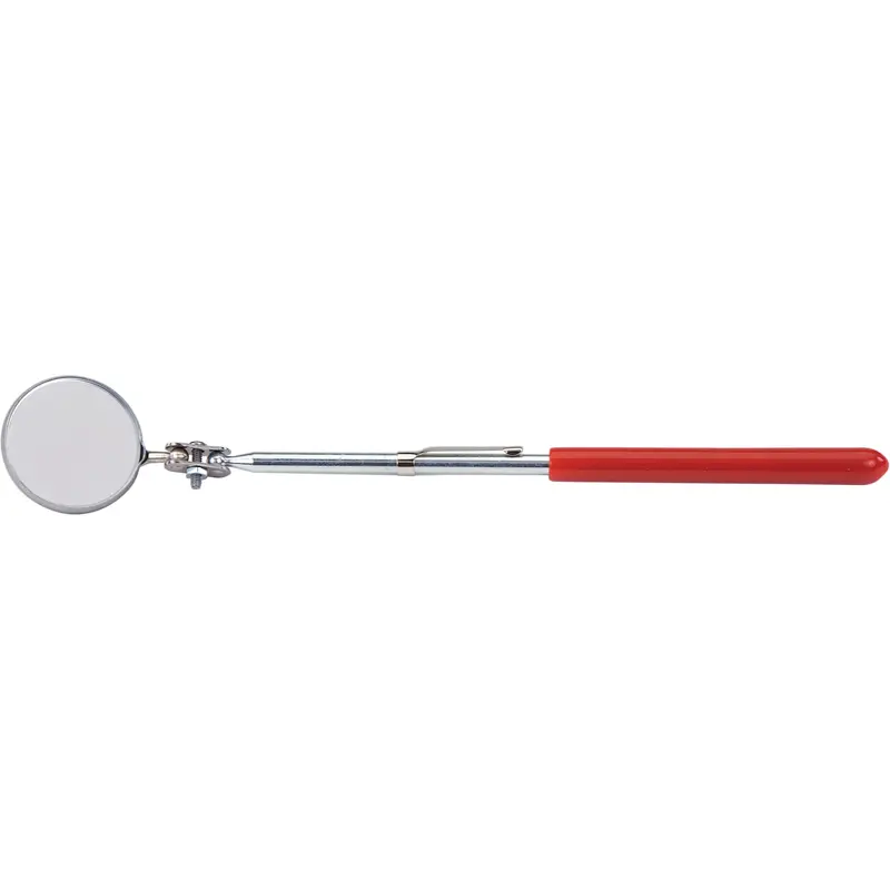 Inspection Mirror, Circular, 1-1/4" L X 1-1/4" W, Non Telescopic 1