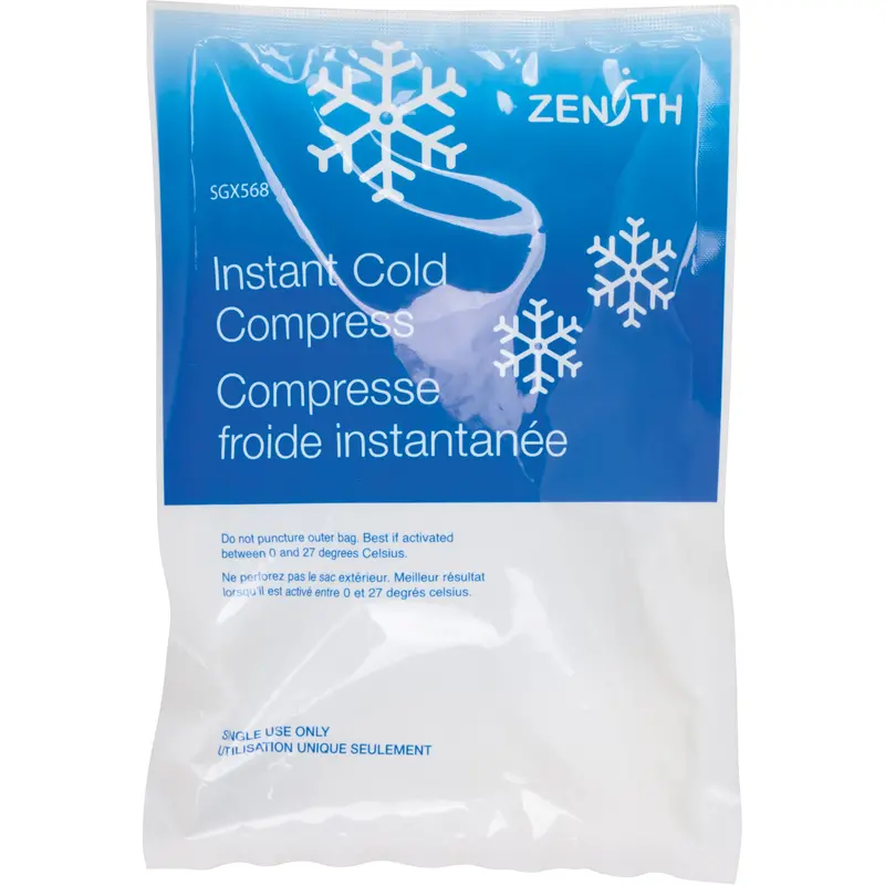 Instant Compress, Cold, Single Use, 6" X 9" 1