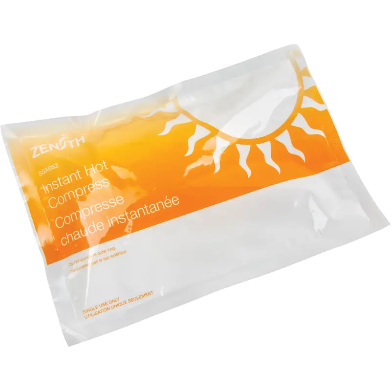 Instant Compress, Hot, Single Use, 6" X 9" 1