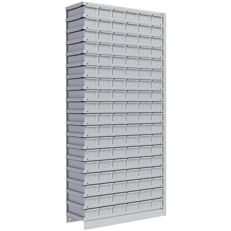 Interlok Shelving Unit, Steel, Boltless, 800 Lbs. Capacity, 36" W X 76" H X 18" D 1