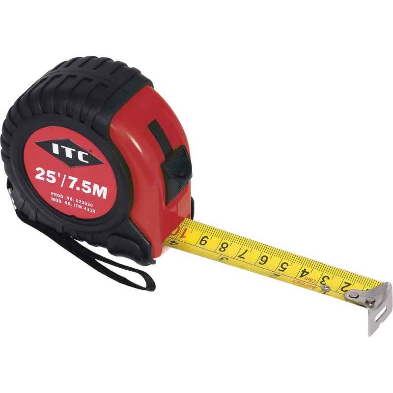 Itm-425R Tape Measure, 1" X 25' 1