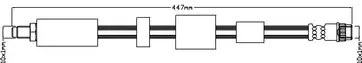Jbh1093 Brake Hose Front 1