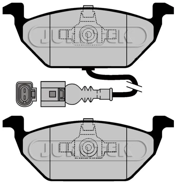 Jcp1635 Brake Pad Set Front 1