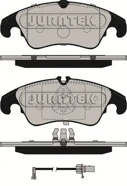 Jcp245 Brake Pad Set Front 1