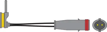 Jcw183 Brake Pad Wear Sensor 1