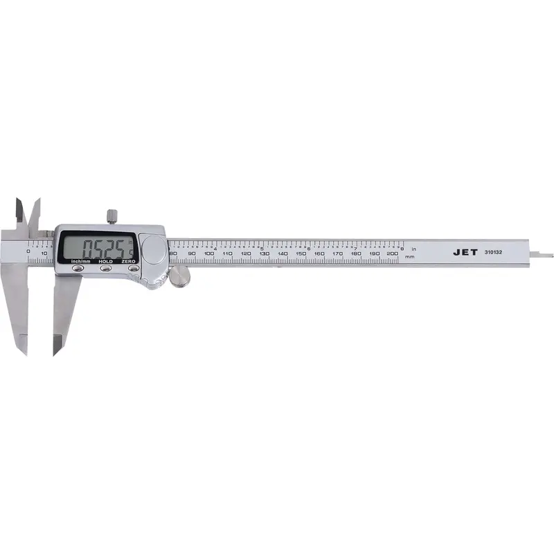 Jedc-8 Digital Caliper, 0" - 8" (0 Mm - 200 Mm) Range 1