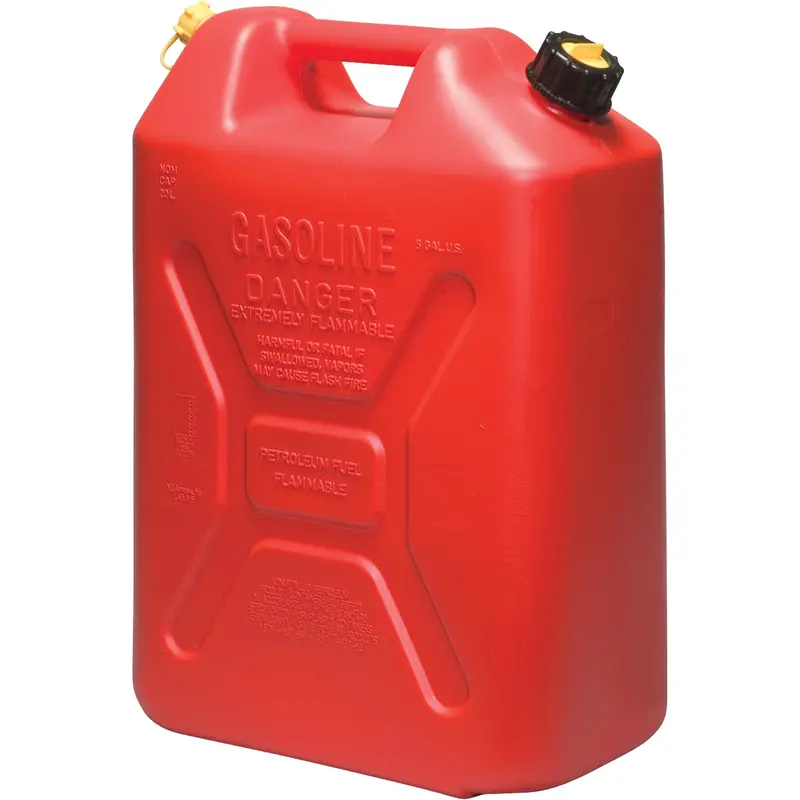 Jerry Cans, 5.3 Us Gal./20.06 L, Red, Csa Compliant/Ulc 1