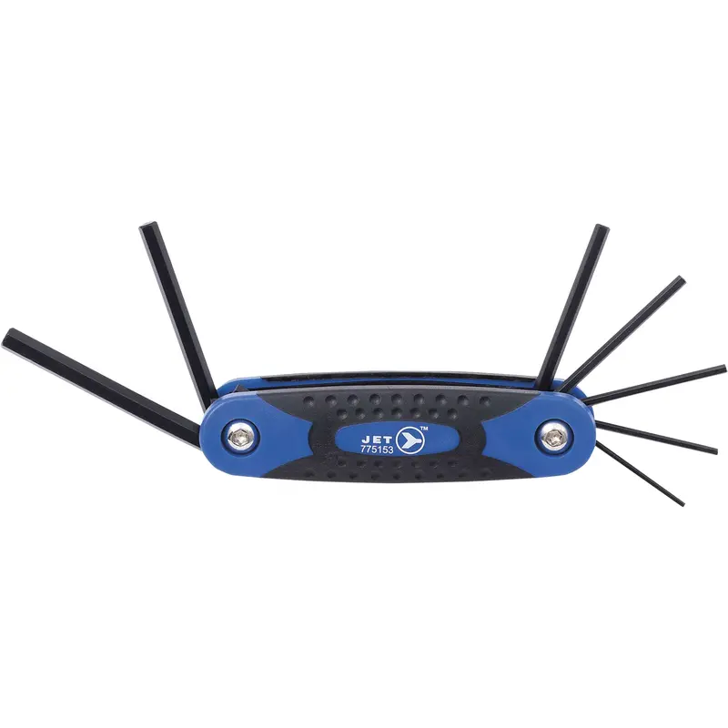 Jfhk-7M Folding Hex Key Set, 7 Pcs., Metric 1