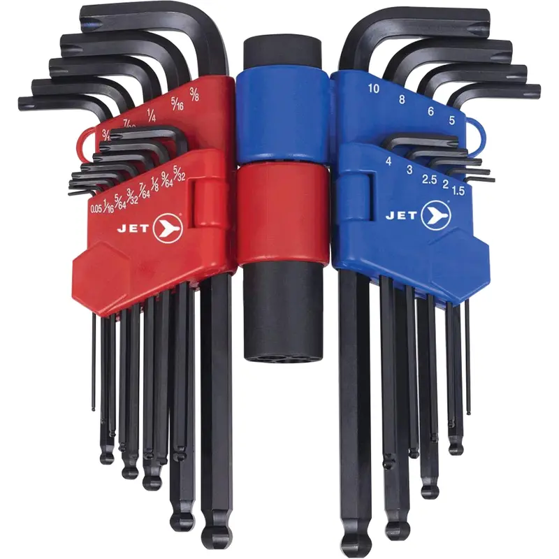 Jhhk-22 Hextractor™ Hex Key Wrench Sets, 22 Pcs., Metric & Imperial 1
