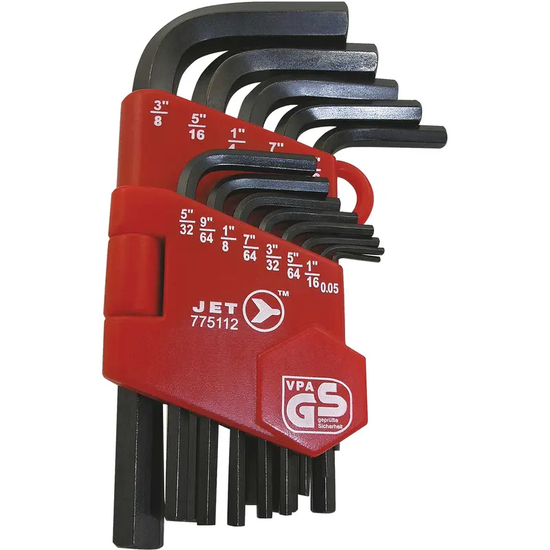 Jhk-13 Short Arm Hex Key Set, 13 Pcs., Imperial 1