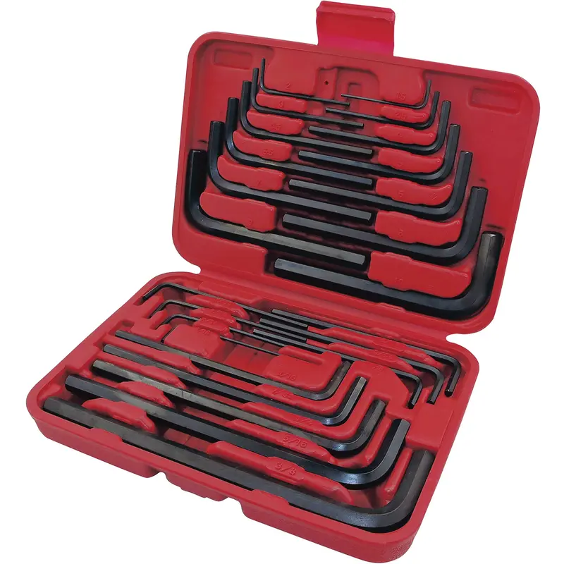 Jhk-25Sm Hex Key Set, 25 Pcs., Metric & Imperial 1