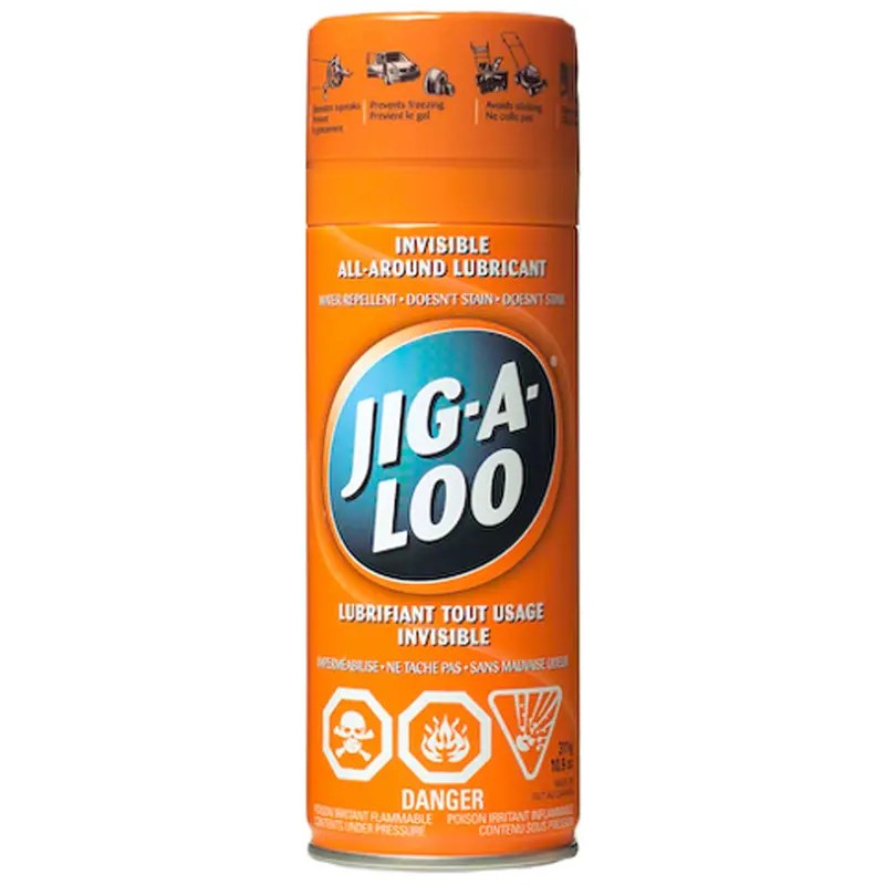 Jig-A-Loo Spray Lubricant, Aerosol Can 1