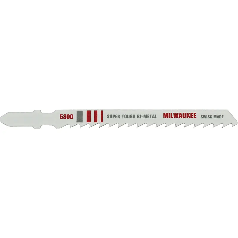 Jigsaw Blade, Bi-Metal, T-Shank, 4" L, 6 Tpi 1