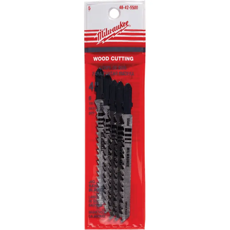 Jigsaw Blade, Bi-Metal, T-Shank, 4" L, 6 Tpi 1