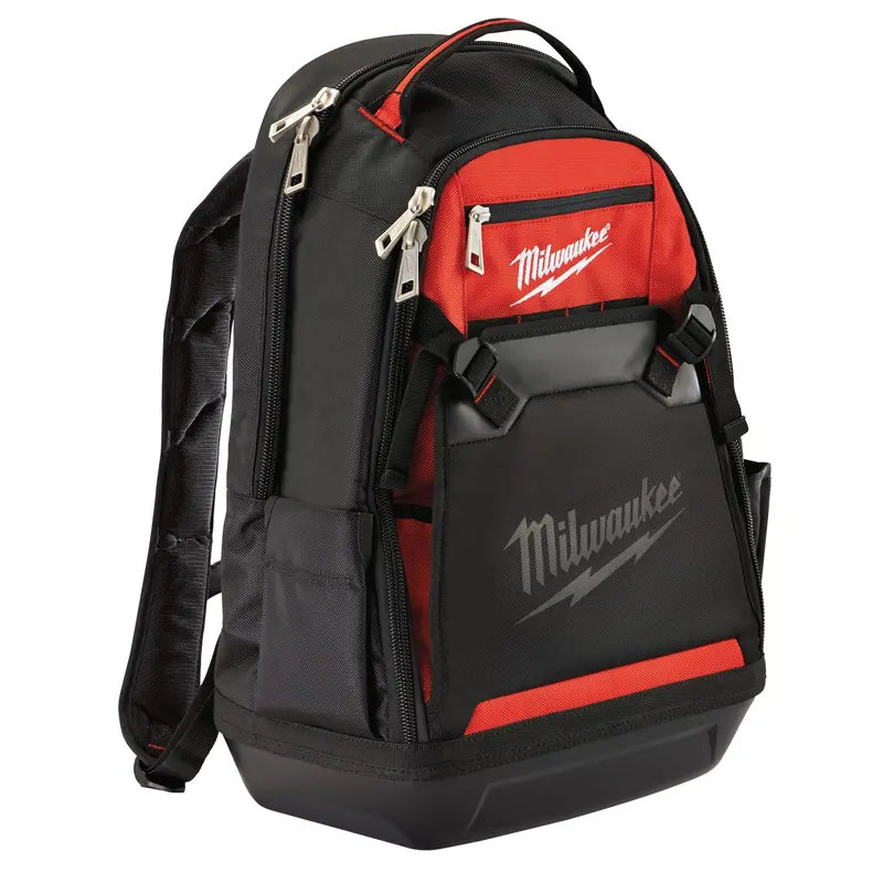 Jobsite Backpack, 20" L X 16" W, Black, Ballistic 1