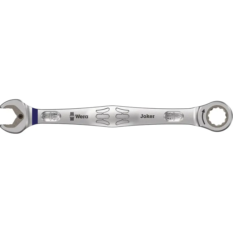 Joker Combination Wrench 7/16, 12 Point, 7/16", Chrome Finish 1