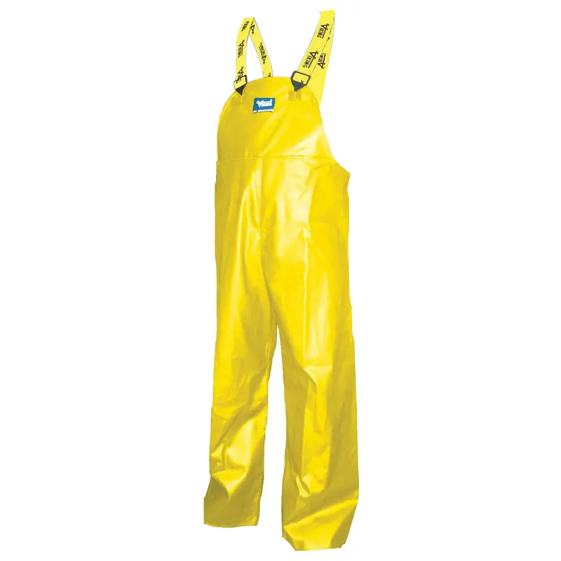 Journeyman® Bib Pants, 2X-Large, Polyester/Pvc, Yellow 1