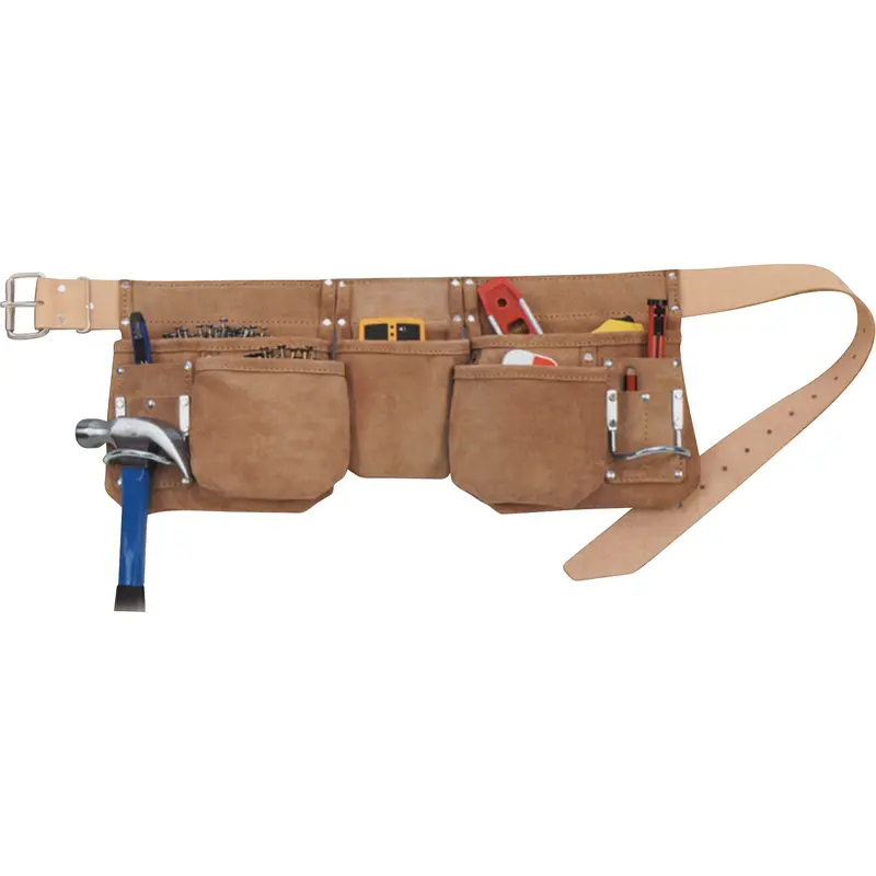 Journeyman Carpenter Aprons, Leather, Tan 1