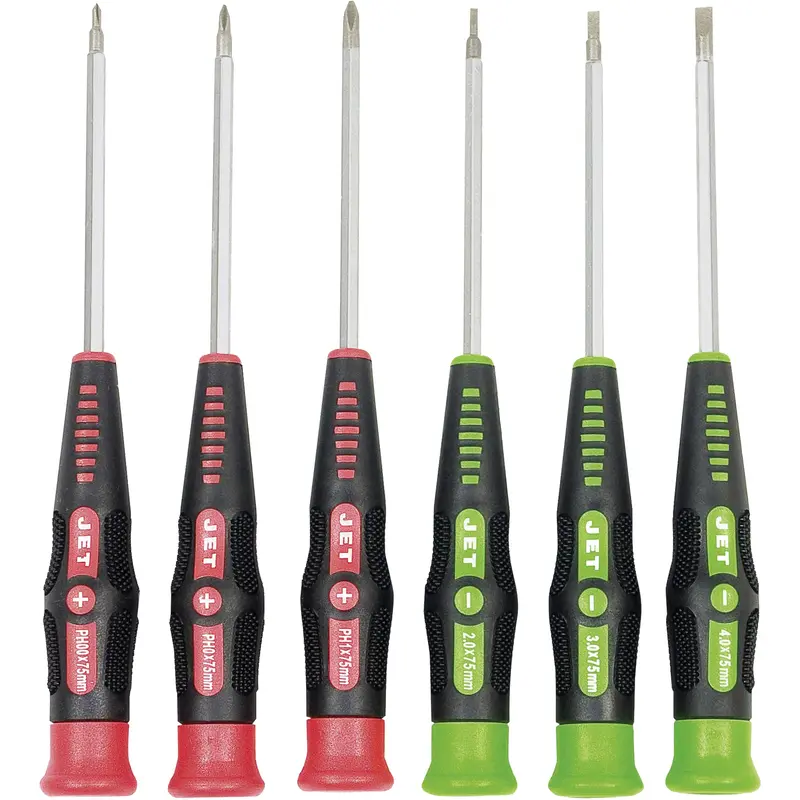 Jpsd-6 Precision Screwdriver Set, 6, Magnetic 1