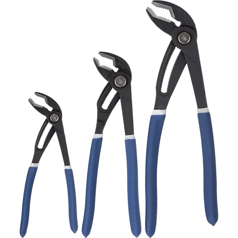 Jrwp-3S Push-Button Ratcheting Pliers Set, 3 Pieces 1
